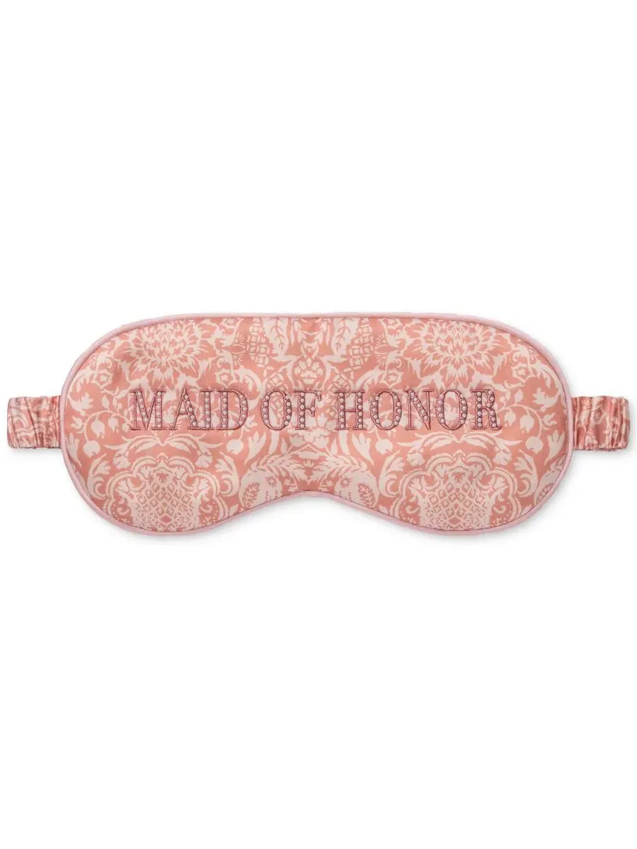 Маска для сна из шелка Pure Silk Bridal Collection Slip, Maid Of Ho — изображение 2 из 15