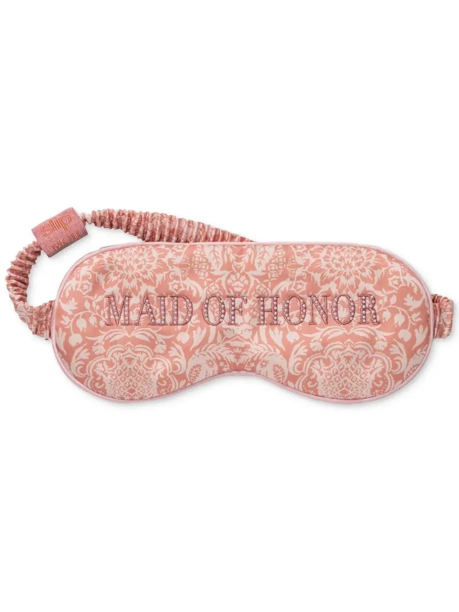 Маска для сна из шелка Pure Silk Bridal Collection Slip, Maid Of Ho — изображение 3 из 15