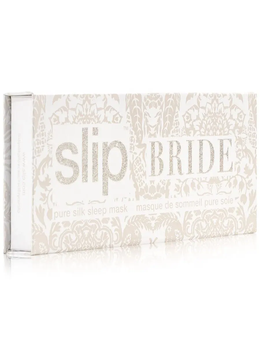 Маска для сна из шелка Pure Silk Bridal Collection Sleeping Mask Slip, Bride — изображение 6 из 9