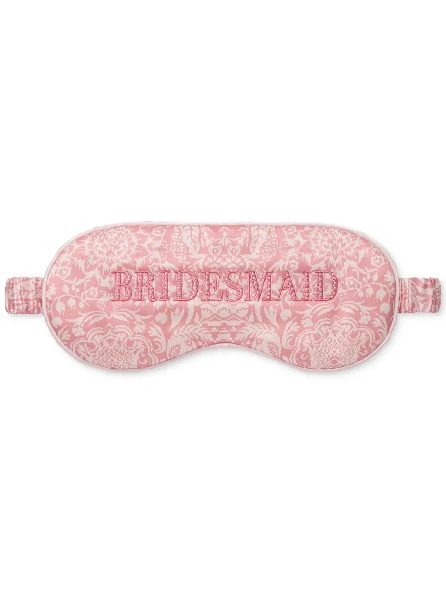 Маска для сна из чистого шелка, Bridesmaid Slip — изображение 2 из 14