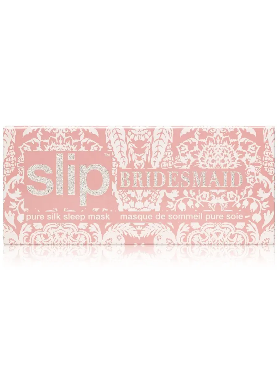 Маска для сна из чистого шелка, Bridesmaid Slip — изображение 6 из 14