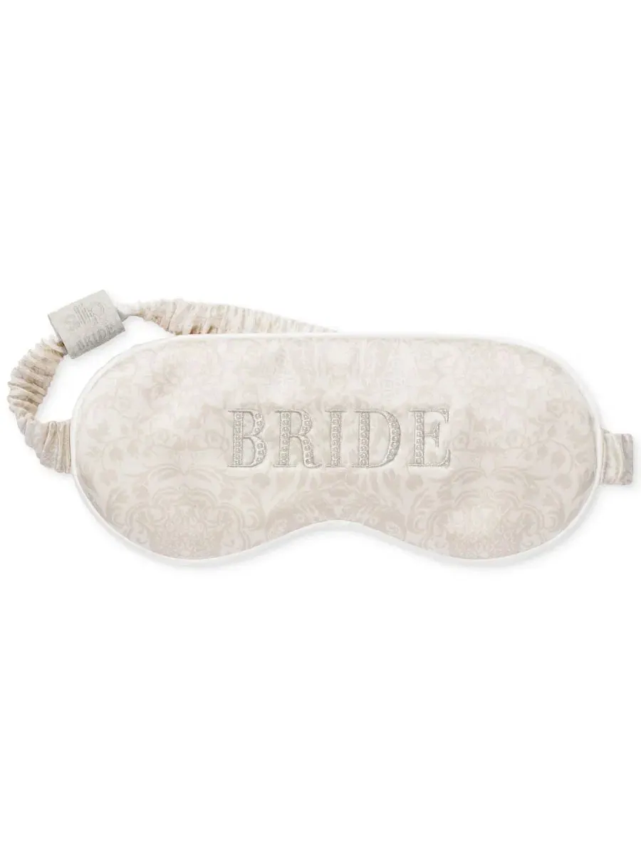 Маска для сна из шелка Pure Silk Bridal Collection Sleeping Mask Slip, Groom — изображение 11 из 15