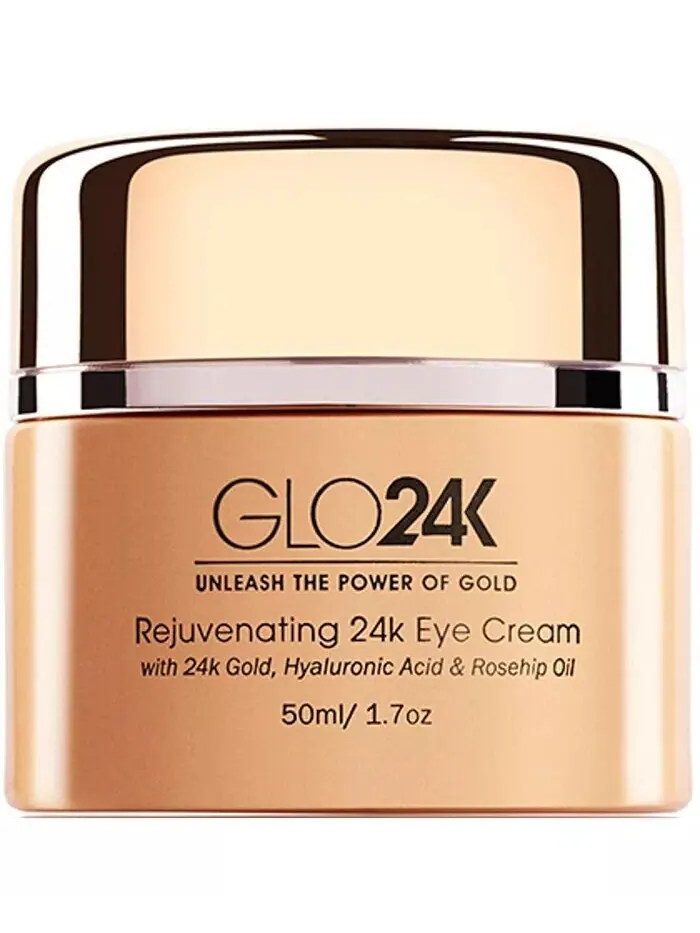 Омолаживающий крем для век 24К, 1,7 унции Glo24K