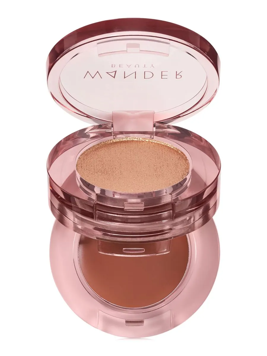 Двойной набор теней для век Double Date Wander Beauty, цвет first kiss/ilysm — без цвета