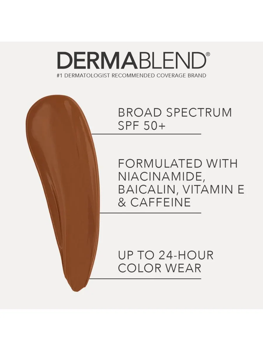 Коррекционный CC-крем с SPF 50 Dermablend, цвет 85n — изображение 4 из 6