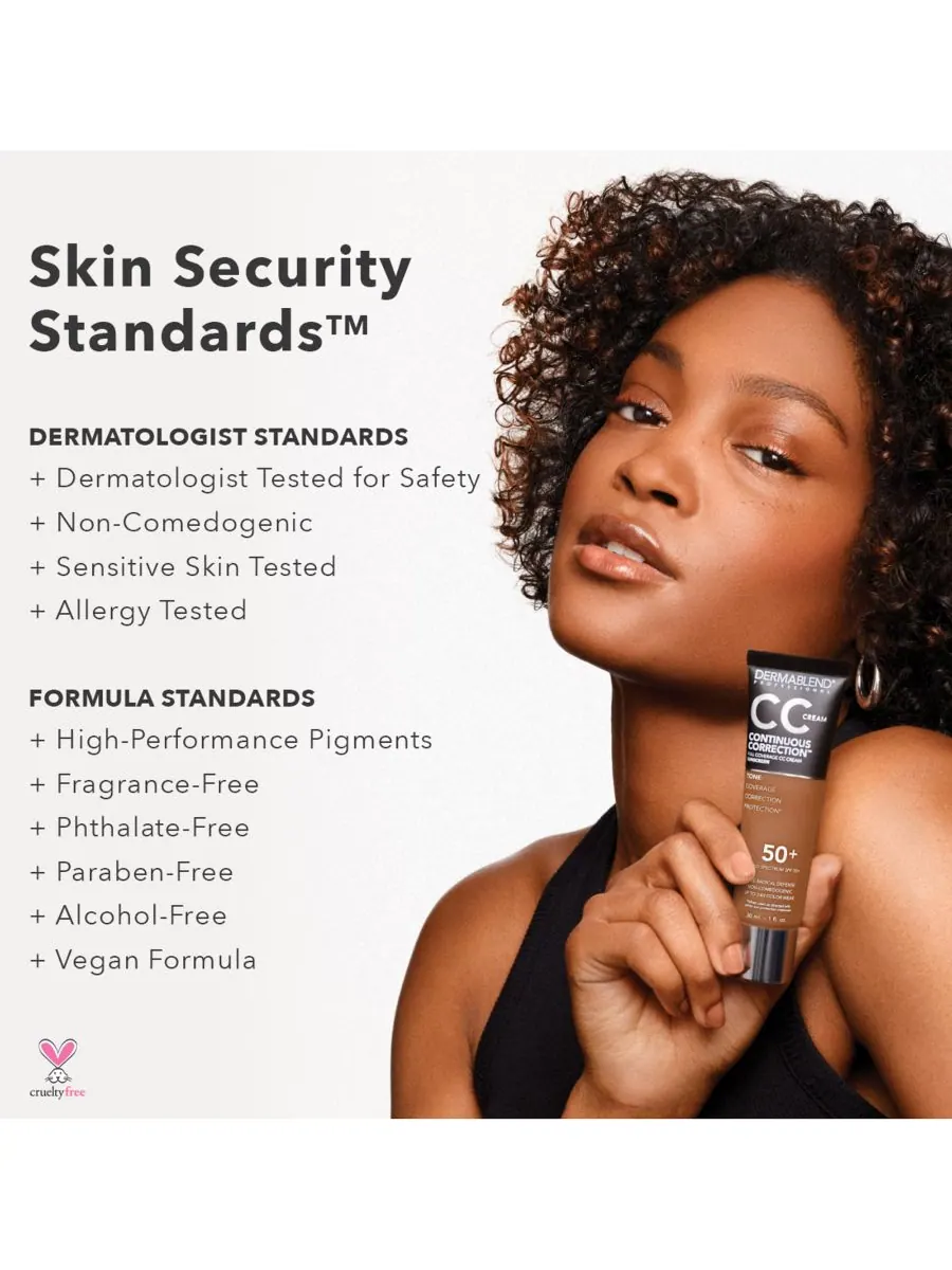 Коррекционный CC-крем с SPF 50 Dermablend, цвет 85n — изображение 6 из 6
