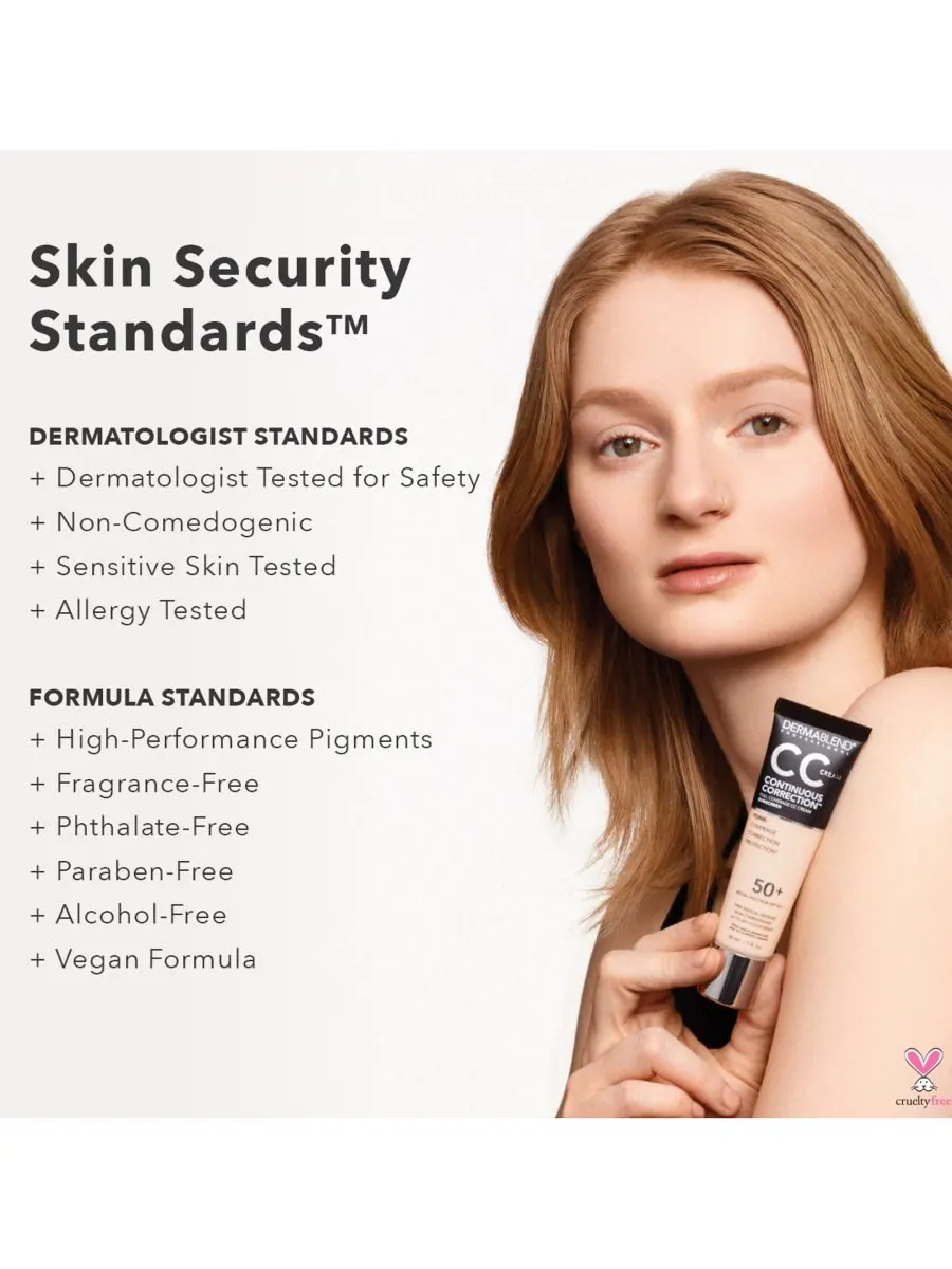 Коррекционный CC-крем с SPF 50 Dermablend, цвет 35n — изображение 6 из 6