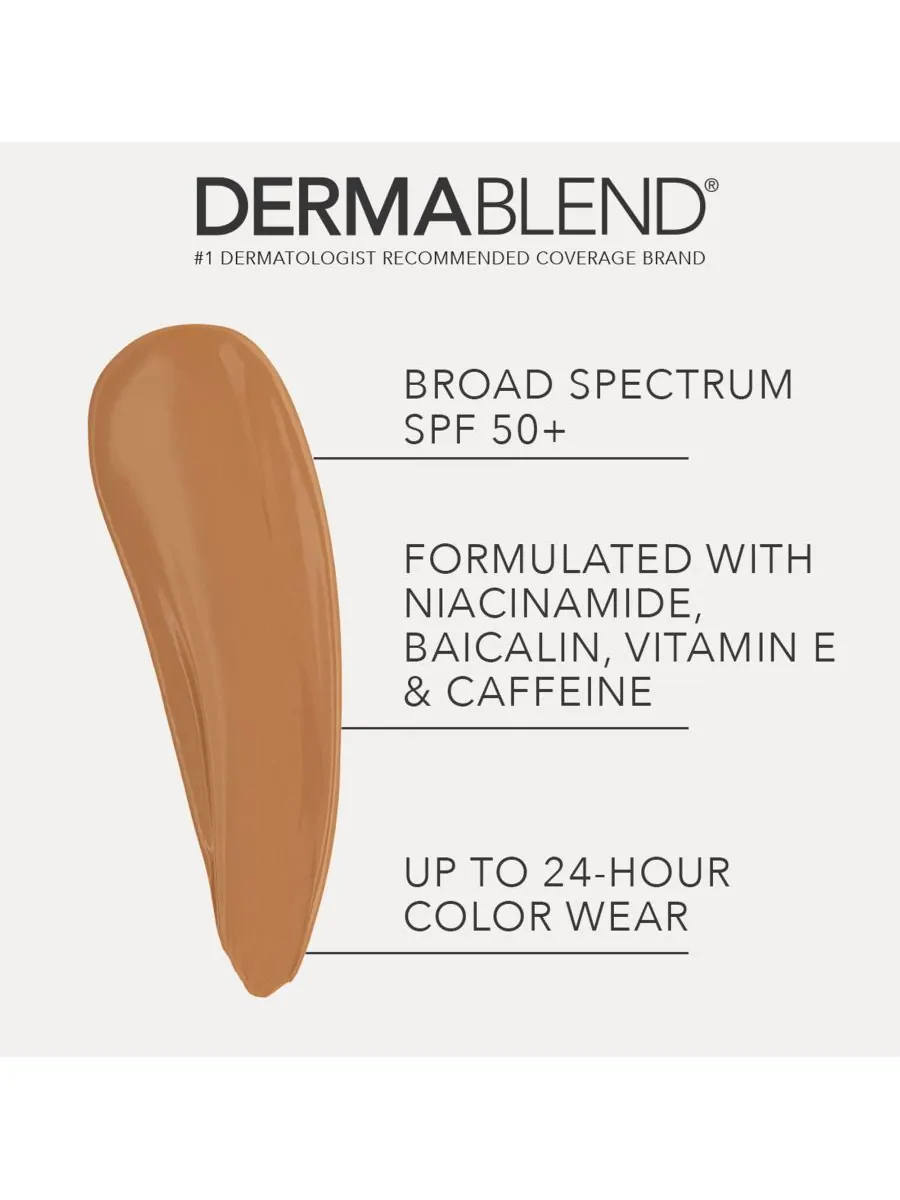 Коррекционный CC-крем с SPF 50 Dermablend, цвет 45n — изображение 4 из 6