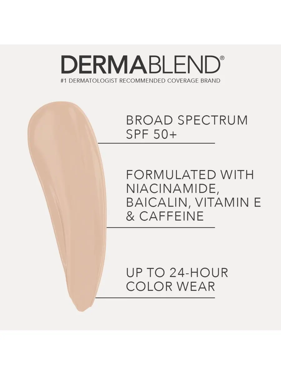 Коррекционный CC-крем с SPF 50 Dermablend, цвет 15n — изображение 4 из 6