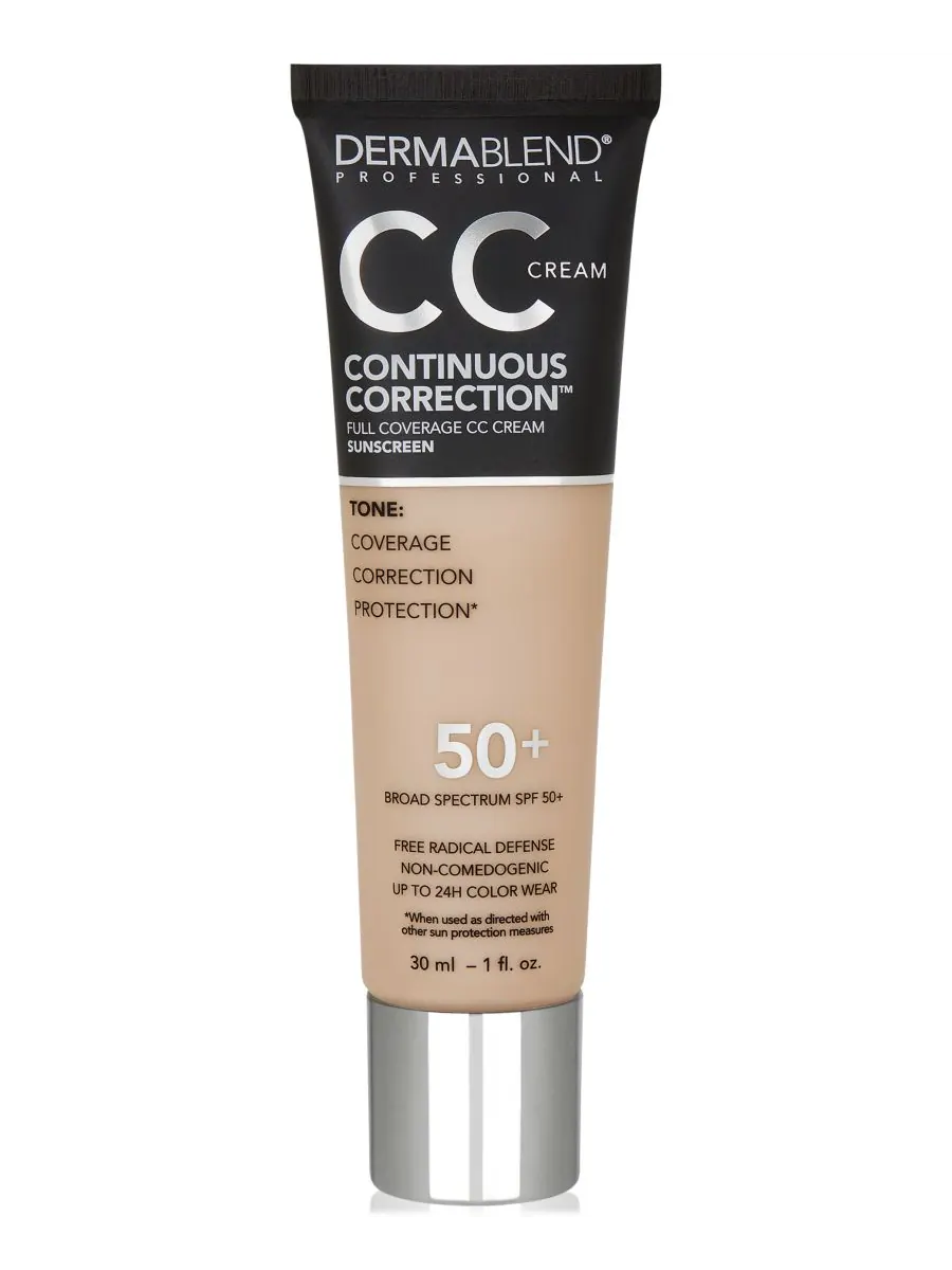 Коррекционный CC-крем с SPF 50 Dermablend, цвет 30n — изображение 1 из 6