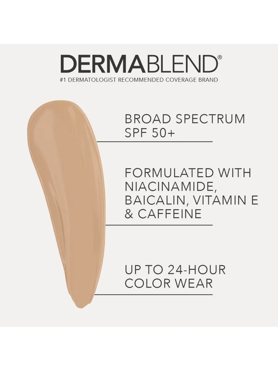 Коррекционный CC-крем с SPF 50 Dermablend, цвет 30n — изображение 4 из 6