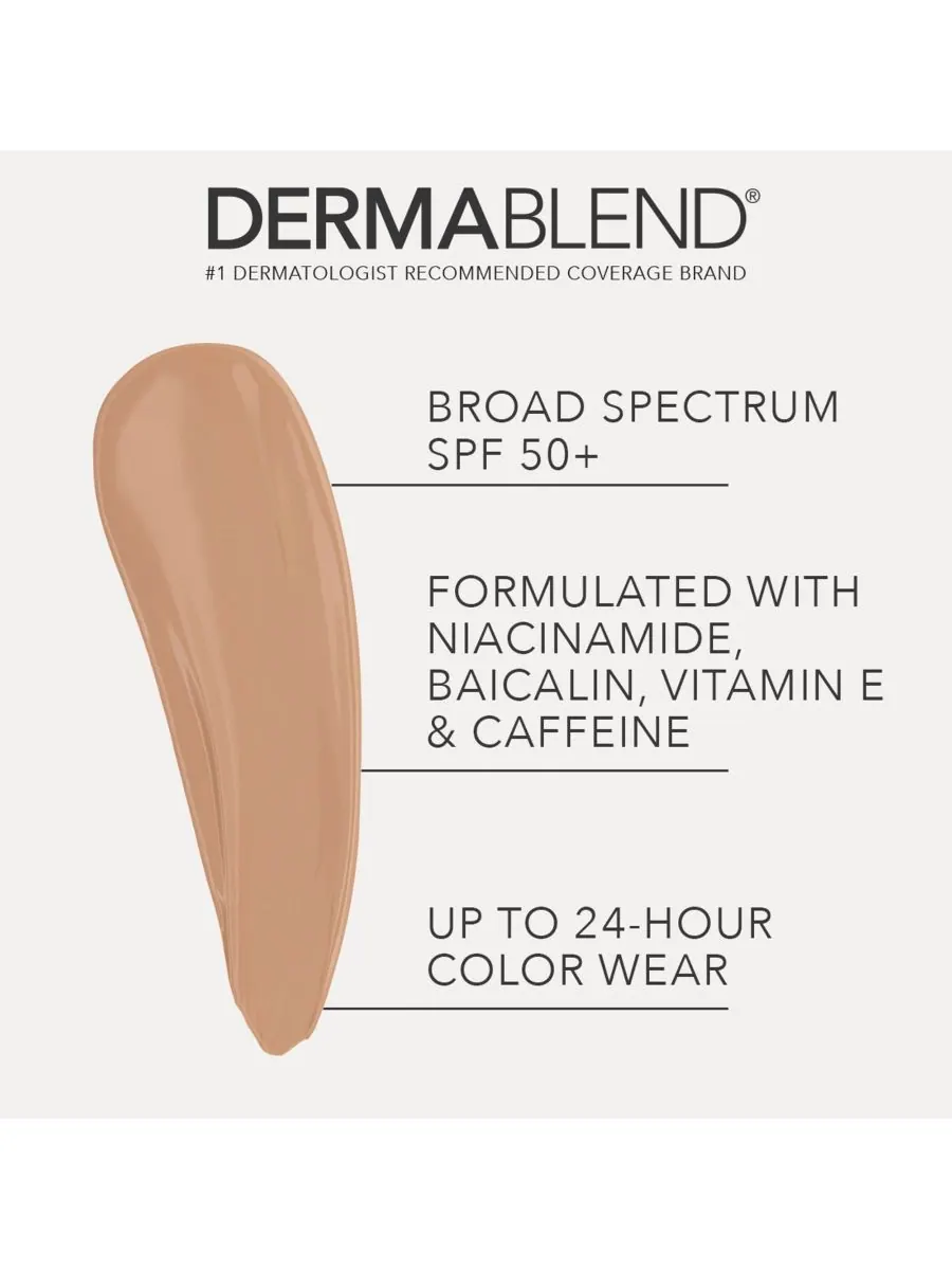 Коррекционный CC-крем с SPF 50 Dermablend, цвет 37n — изображение 4 из 6