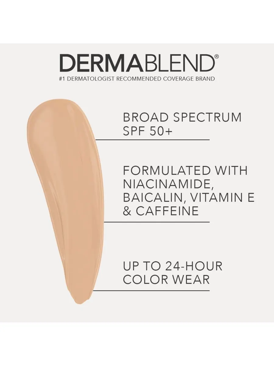 Коррекционный CC-крем с SPF 50 Dermablend, цвет 25n — изображение 4 из 6