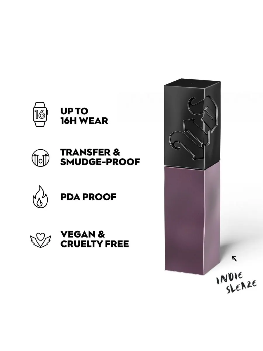 Жидкая стойкая помада Vice Lip Bond Urban Decay, цвет indie sleaze — изображение 3 из 4