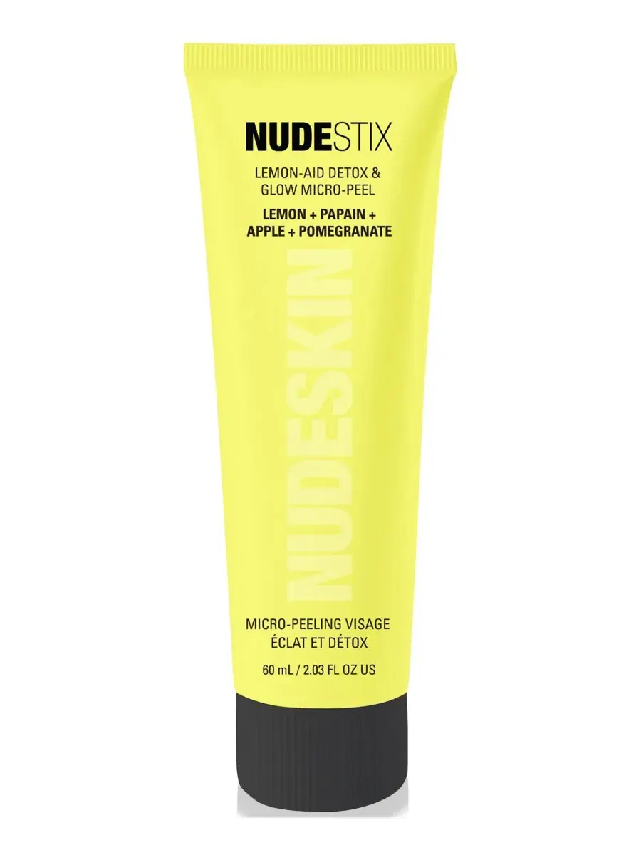Пилинг-маска для лица Nudeskin Lemon-Aid Detox & Glow Micro-Peel, 60 мл NUDESTIX