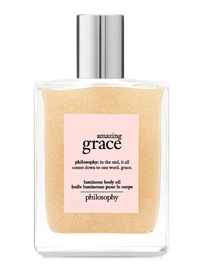 Светящееся масло для тела Amazing Grace, 4 унции Philosophy