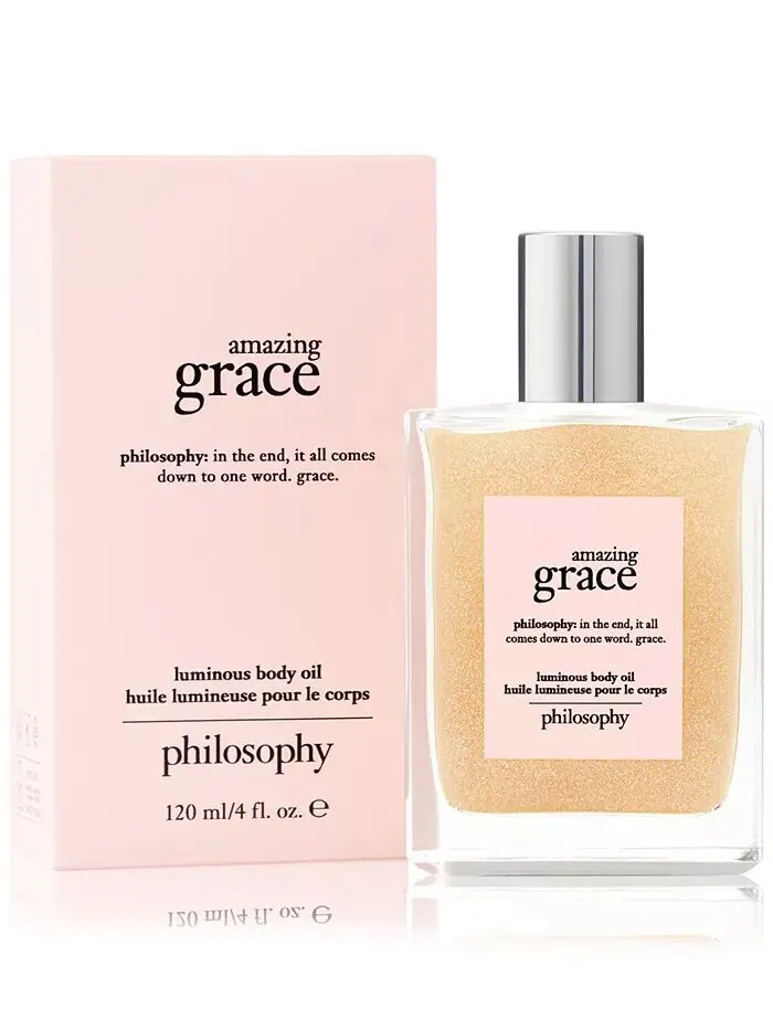 Светящееся масло для тела Amazing Grace, 4 унции Philosophy — изображение 2 из 7