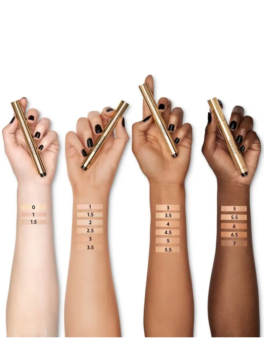 Хайлайтер-консилер Touche Éclat All-Over Brightening Concealer Pen, 7 Luminous Mocha Yves Saint — изображение 2 из 5