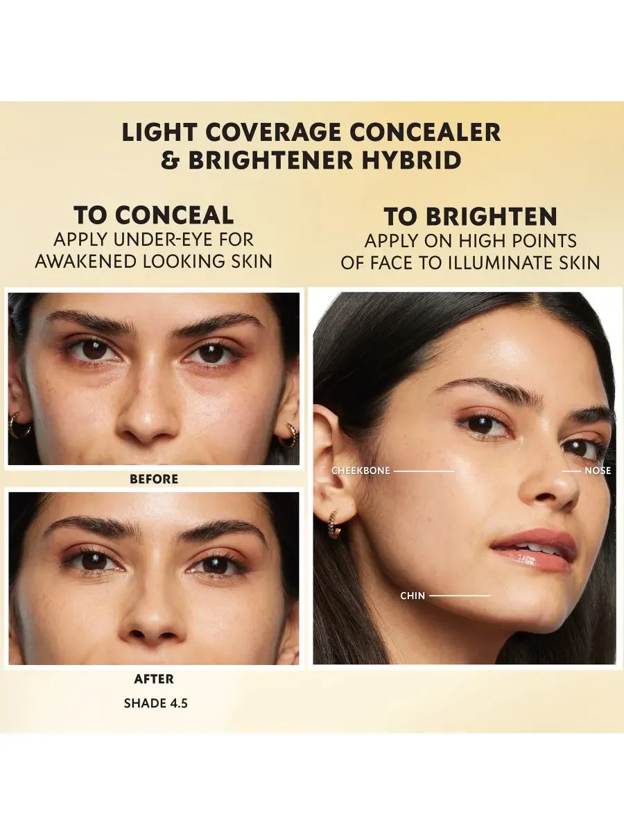 Хайлайтер-консилер Touche Éclat All-Over Brightening Concealer Pen, 7 Luminous Mocha Yves Saint — изображение 5 из 5