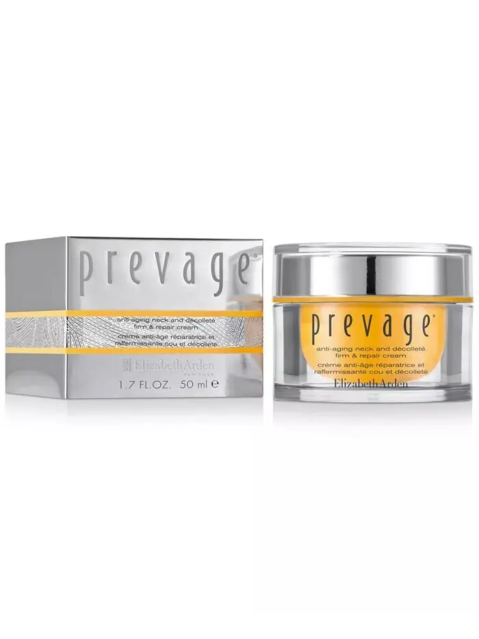 Крем для лица SPF ELIZABETH ARDEN PREVAGE Укрепляющий и восстанавливающий для шеи и декольте — изображение 2 из 8