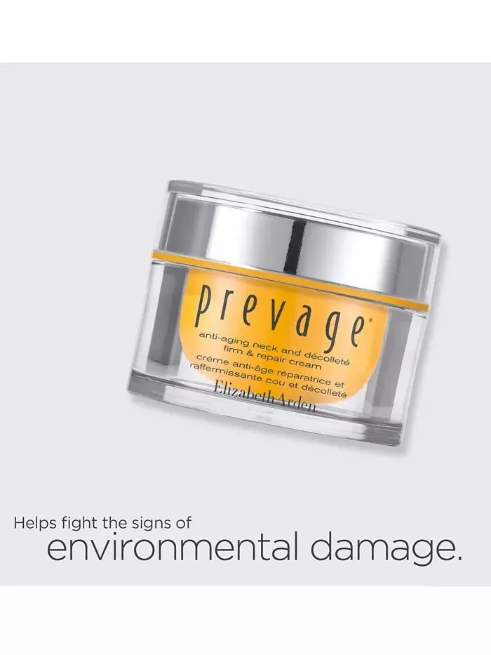 Крем для лица SPF ELIZABETH ARDEN PREVAGE Укрепляющий и восстанавливающий для шеи и декольте — изображение 4 из 8