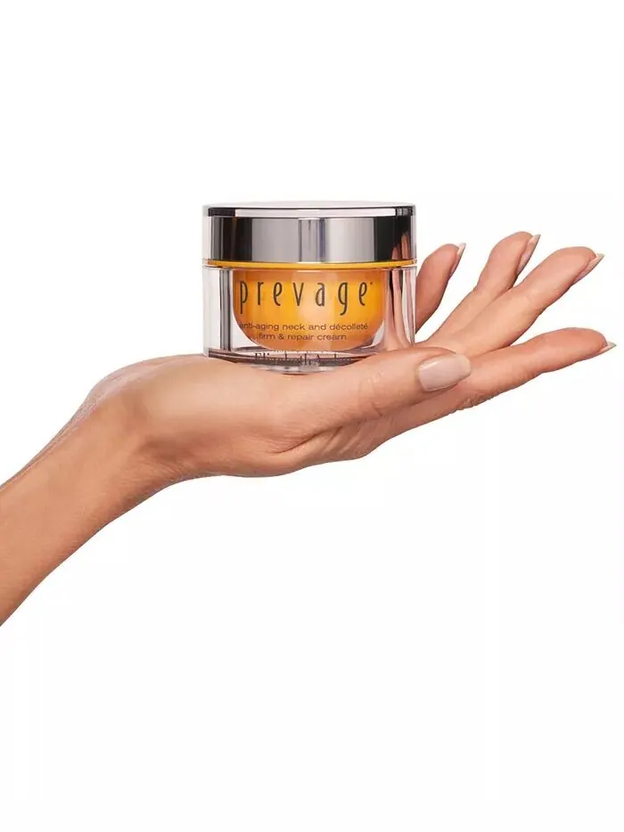Крем для лица SPF ELIZABETH ARDEN PREVAGE Укрепляющий и восстанавливающий для шеи и декольте — изображение 7 из 8