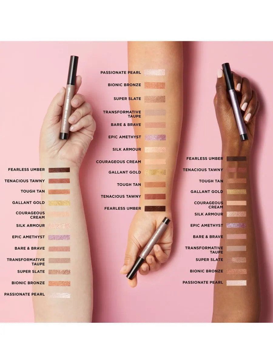 Палочка для теней Superhero No Tug Shadow Stick IT Cosmetics, цвет silk armor — изображение 3 из 10