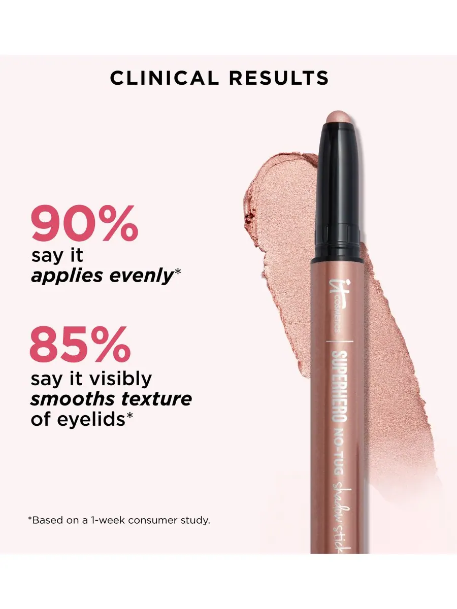 Палочка для теней Superhero No Tug Shadow Stick IT Cosmetics, цвет silk armor — изображение 4 из 10