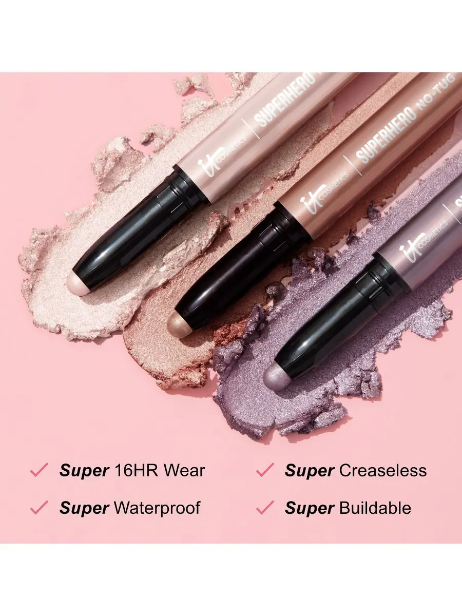 Палочка для теней Superhero No Tug Shadow Stick IT Cosmetics, цвет silk armor — изображение 8 из 10