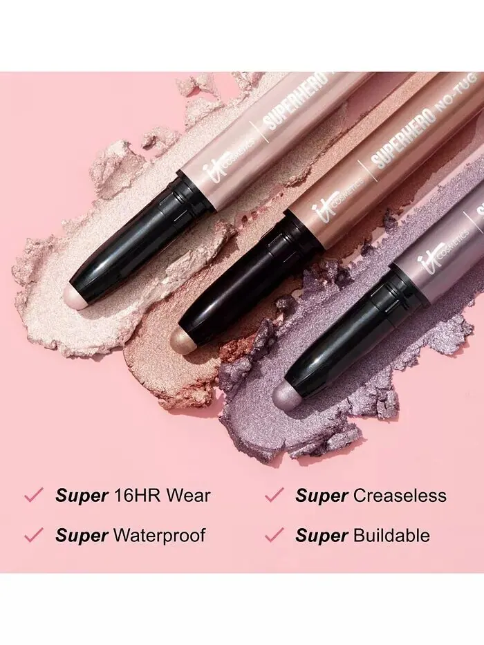 Теневая палочка Superhero No-Tug It Cosmetics, цвет Fearless Umber — изображение 6 из 8