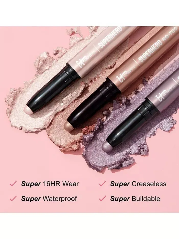 Теневая палочка Superhero No-Tug It Cosmetics, цвет Transformative Taupe — изображение 6 из 8
