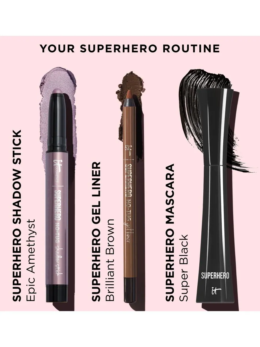 Палочка для теней Superhero No Tug Shadow Stick IT Cosmetics, цвет epic amethyst — изображение 5 из 8