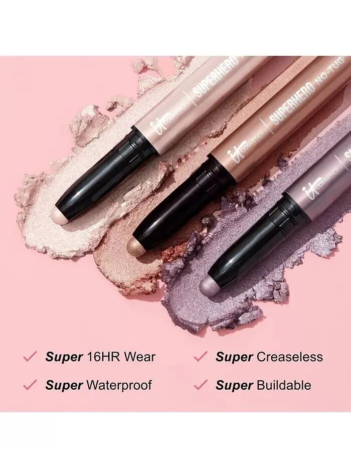 Теневая палочка Superhero No-Tug It Cosmetics, цвет Super Slate — изображение 6 из 12