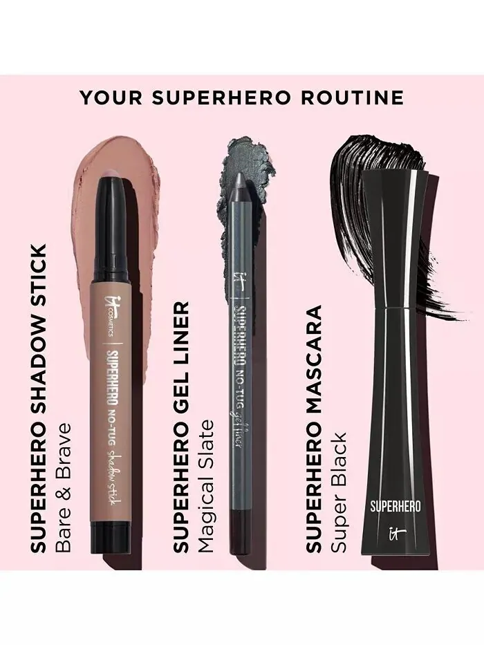 Теневая палочка Superhero No-Tug It Cosmetics, цвет Super Slate — изображение 10 из 12