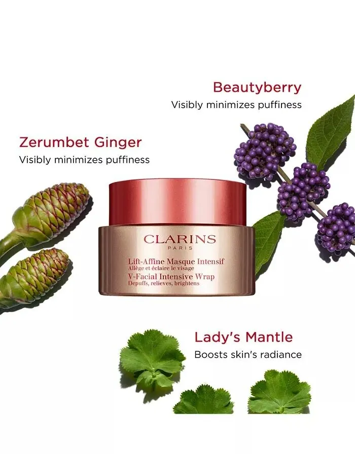 Маска для лица Clarins — V-Facial Instant Depuffing Face — изображение 8 из 8