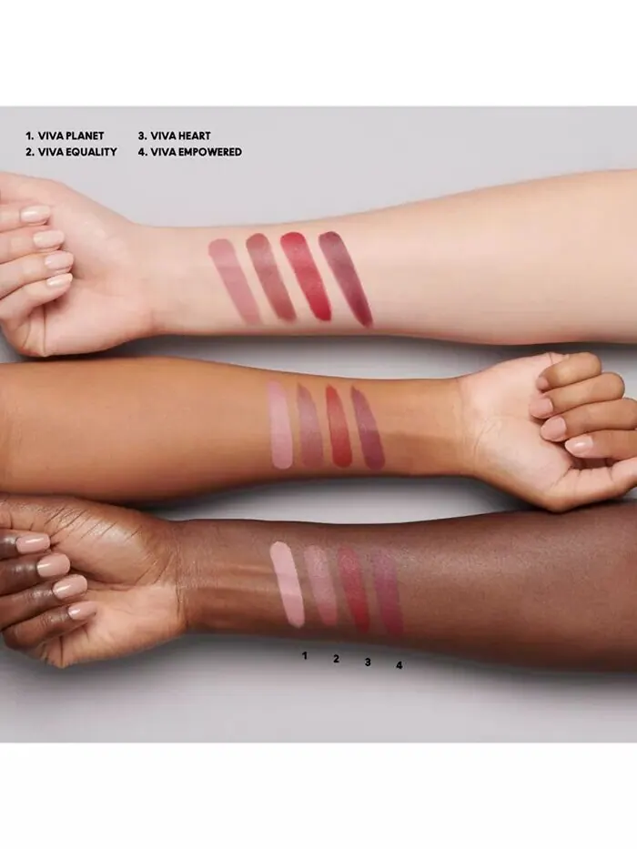 Macximal Viva Glam Шелковистая матовая губная помада, 0,1 унции, цвет Viva Equality — изображение 3 из 6