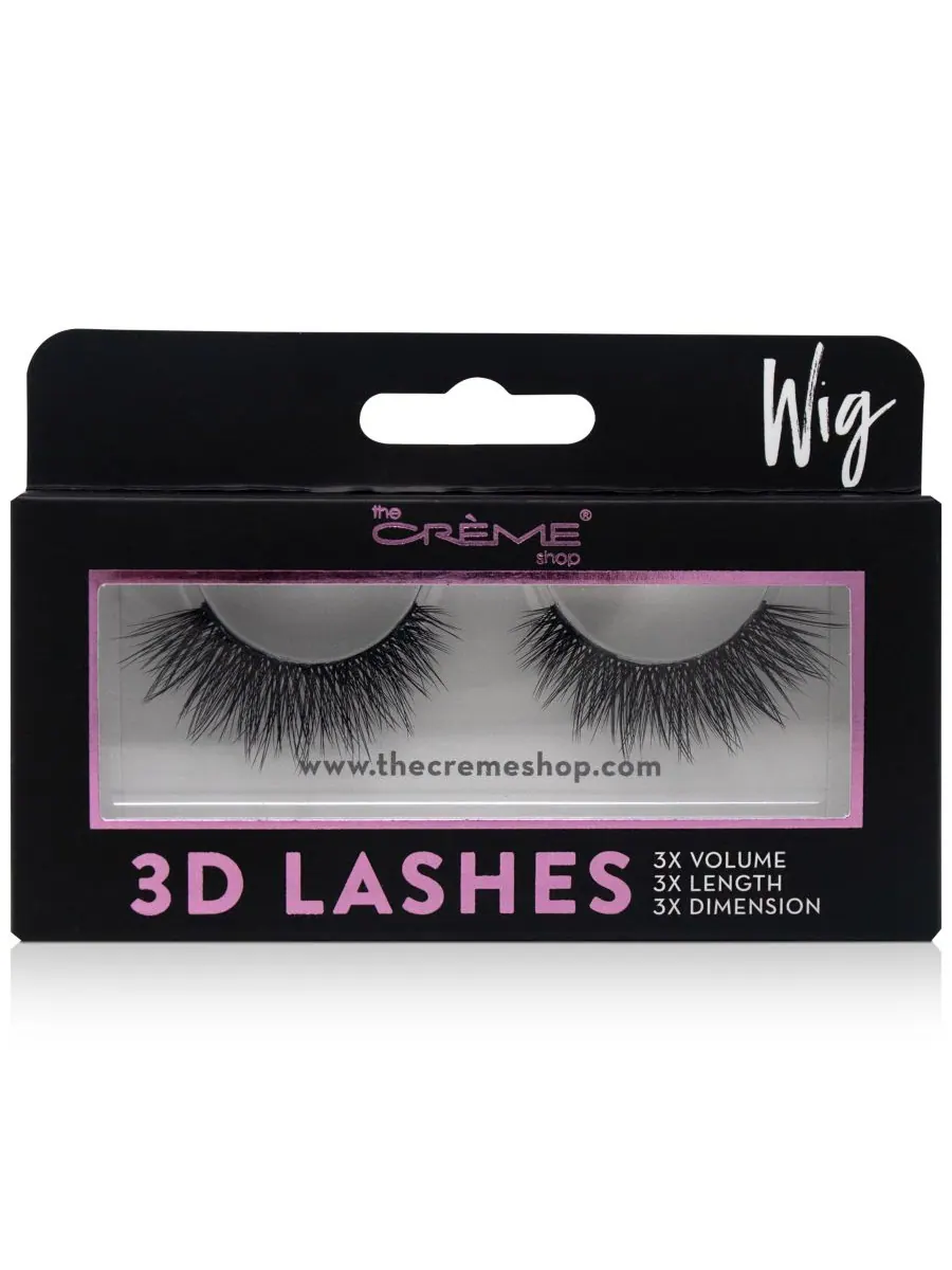 3D ресницы The Crème Shop, цвет wig — без цвета