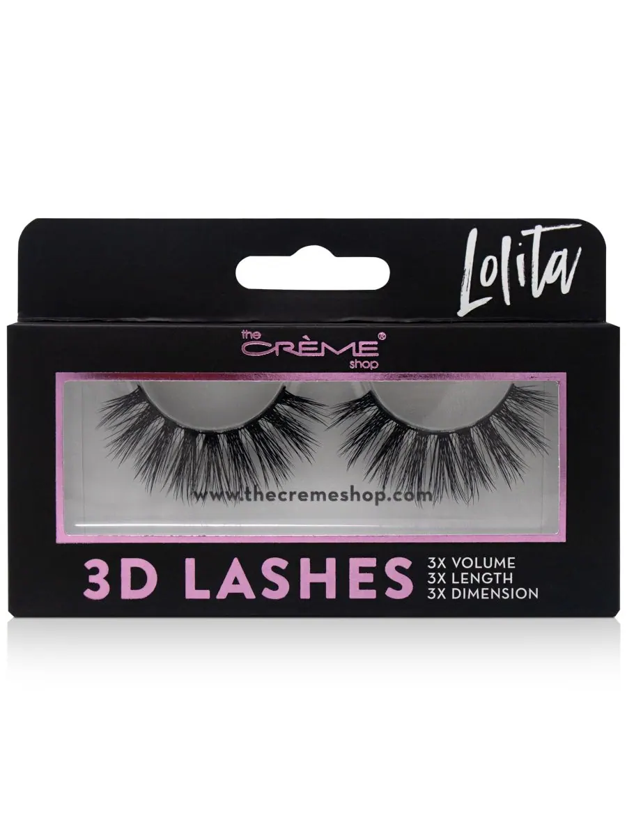 3D ресницы The Crème Shop, цвет lolita — без цвета