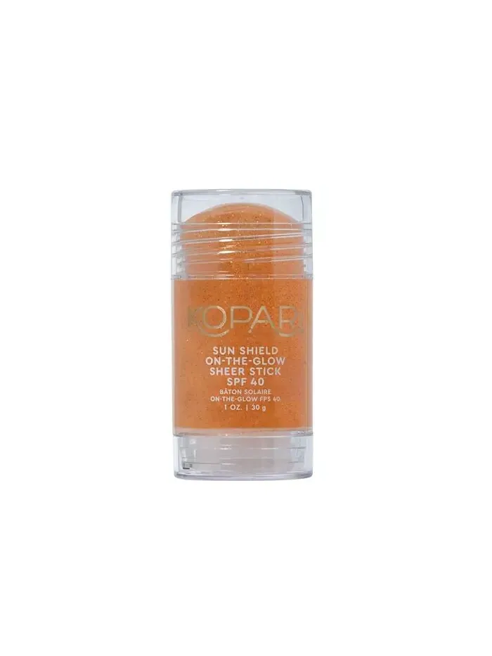 Солнцезащитный крем Sun Shield On-The-Glow Sheer Stick SPF 40, 1 унция Kopari Beauty