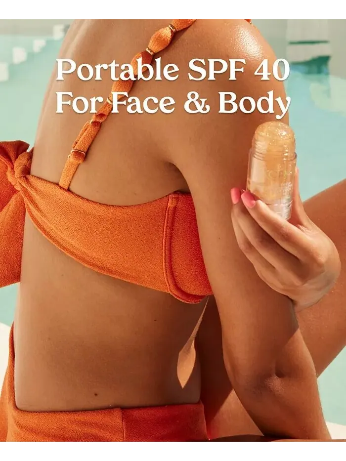 Солнцезащитный крем Sun Shield On-The-Glow Sheer Stick SPF 40, 1 унция Kopari Beauty — изображение 5 из 7