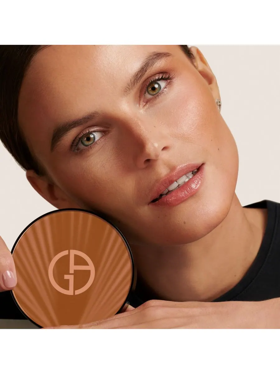Кремовая бронзирующая пудра Giorgio Luminous Silk Armani, цвет 100 — изображение 2 из 8