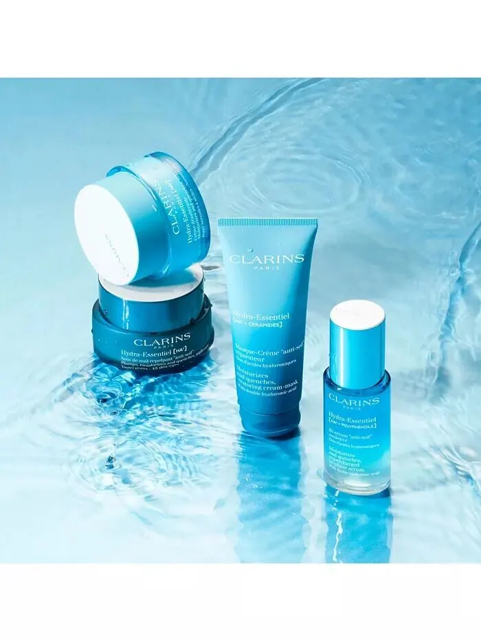 Сыворотка Clarins — Увлажняющая Hydra-Essentiel с двойной гиалуроновой кислотой — изображение 8 из 8