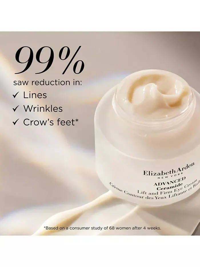 Advanced Ceramine Lift и укрепляющий увлажняющий крем для глаз 15 мл Elizabeth Arden — изображение 12 из 17