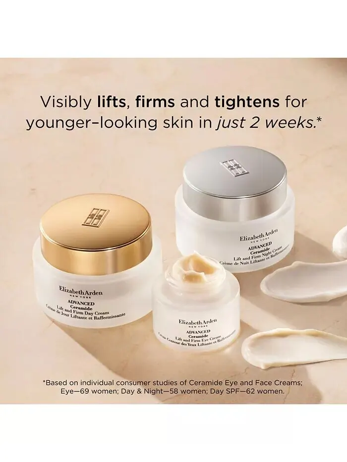 Advanced Ceramine Lift и укрепляющий увлажняющий крем для глаз 15 мл Elizabeth Arden — изображение 8 из 17