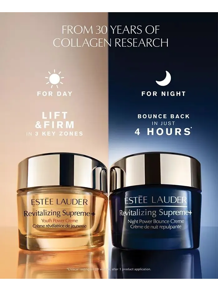 Крем для лица Estée Lauder Supreme+ Night Power Bounce Восстанавливающий увлажняющий — изображение 4 из 7