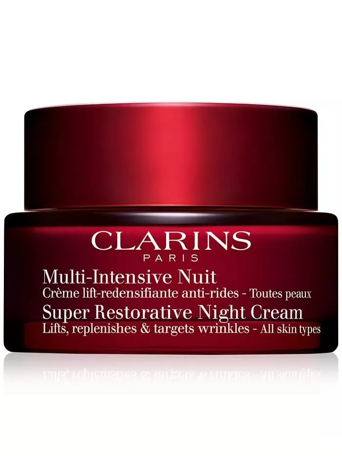 Крем для лица Clarins — Супервосстанавливающий ночной увлажняющий