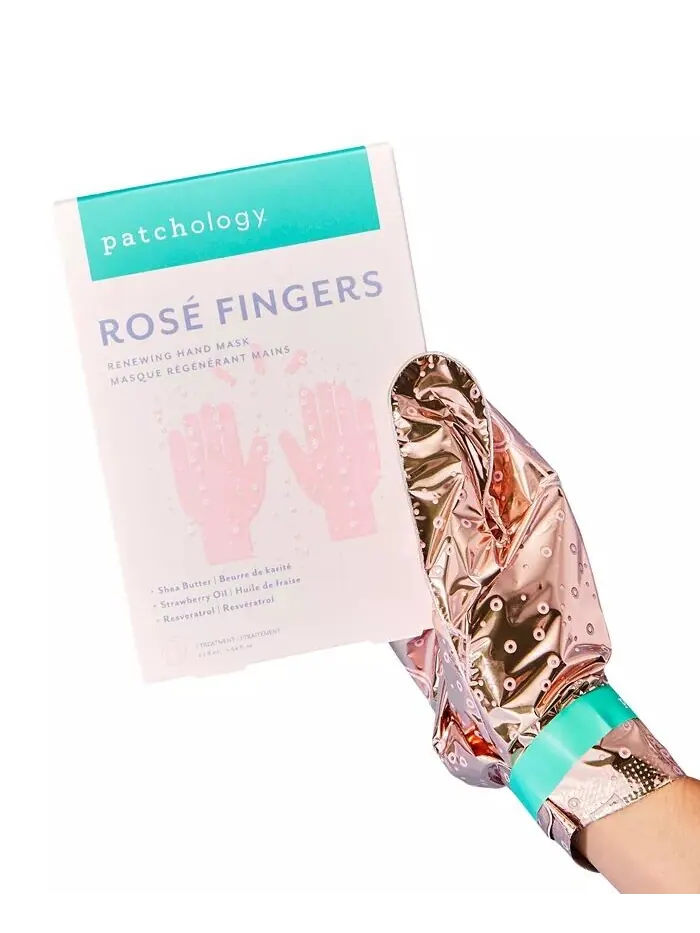 Обновляющая маска для рук Rosé Fingers Patchology — изображение 2 из 5