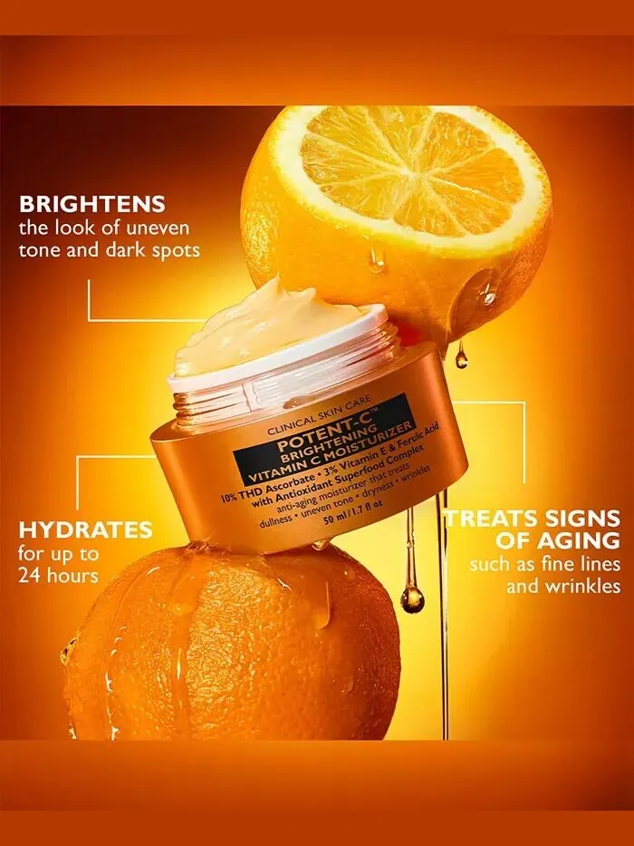 Крем для лица Peter Thomas Roth — Осветляющий увлажняющий с витамином С Potent-C — изображение 4 из 8