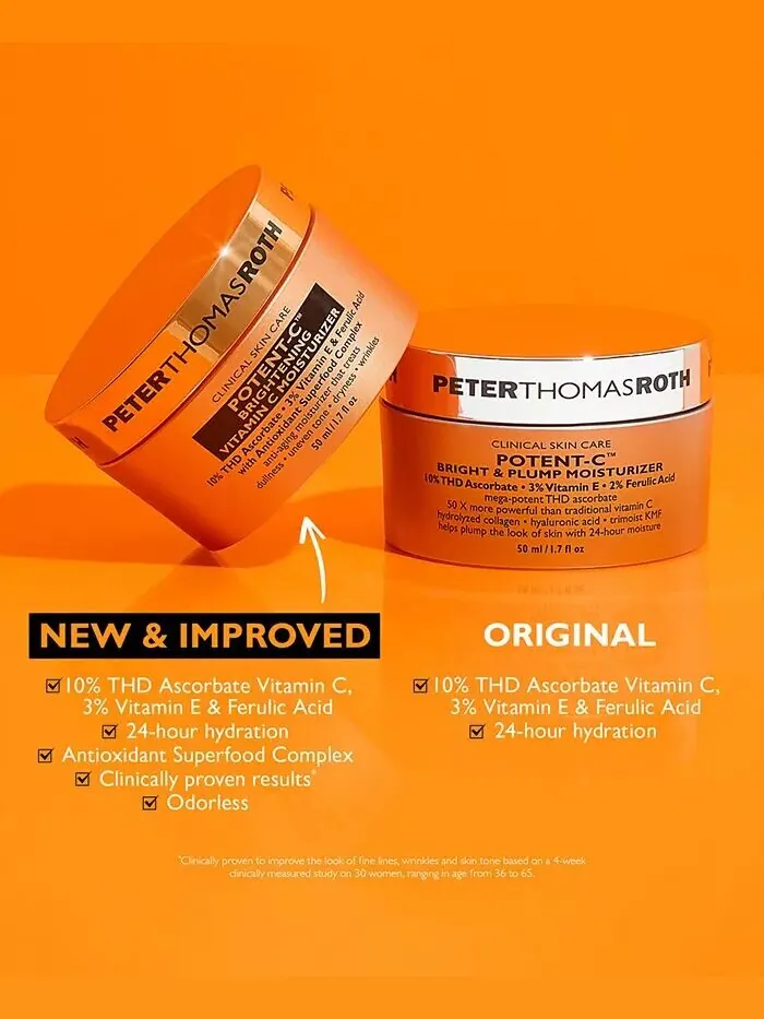 Крем для лица Peter Thomas Roth — Осветляющий увлажняющий с витамином С Potent-C — изображение 5 из 8