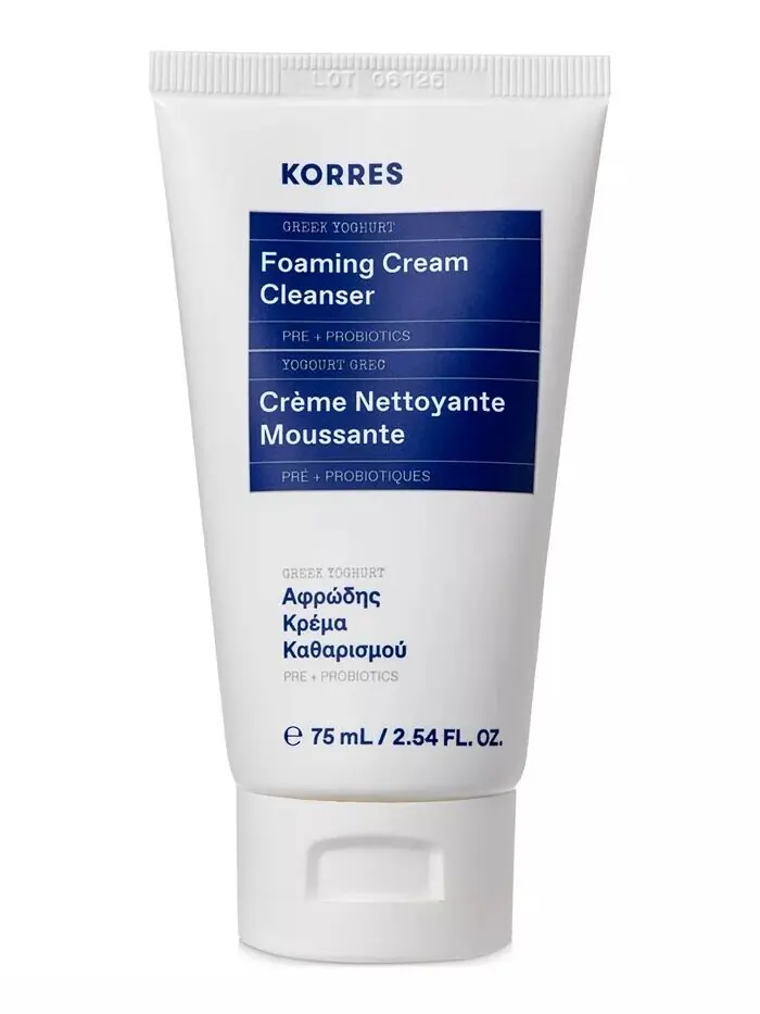 Крем для лица Korres — Очищающий -пенка с греческим йогуртом Travel-Size — изображение 2 из 7